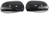 Copertura Specchiera Retrovisore in Fibra di Carbonio - Stile - Adattamento Personalizzato - Installazione Facile - ABS - Mitsubishi Outlander 2013-2020 - Dimensione Specchiera