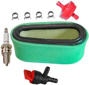 Set di filtro di combustibile - Filtro d'aria - Filtro di pre-filtro - Valvola di chiusura del combustibile - Protezione del motore - Plastica/Metallo
