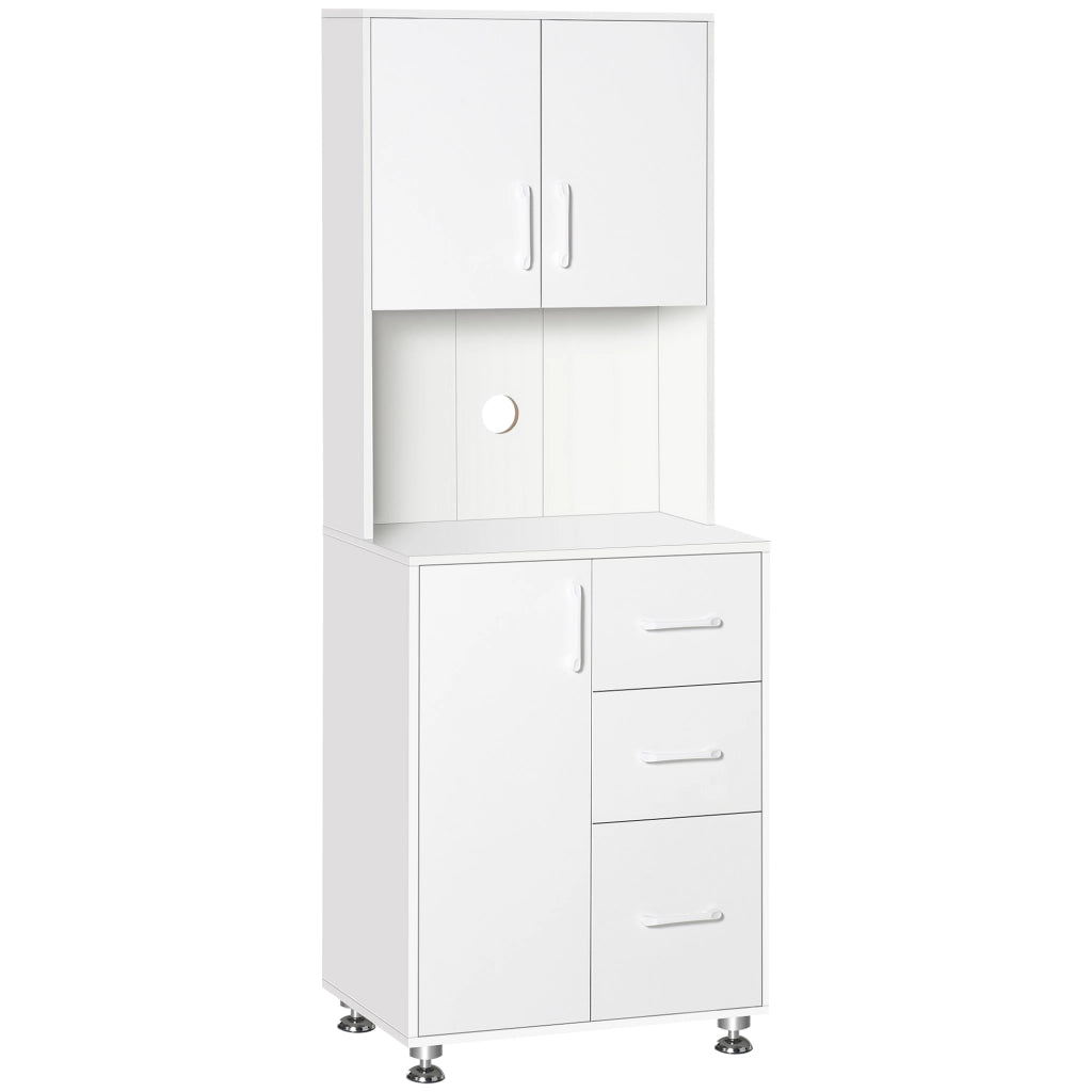 Armadio da cucina ¨C zephmum ¨C bianco 60x40x160 cm