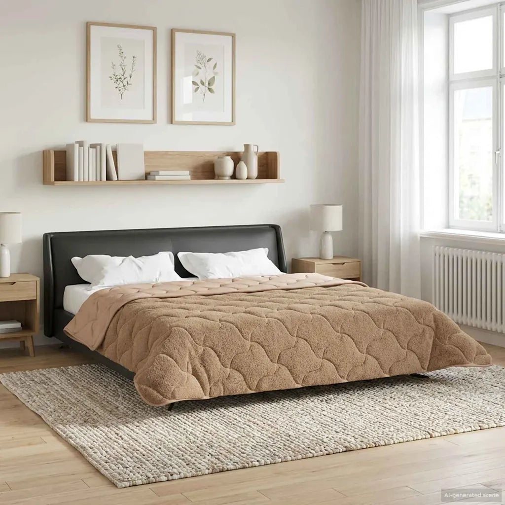 Duvet Estivo Talpa 200 x 220 cm Microfibra e Fleece Teddy 42026213