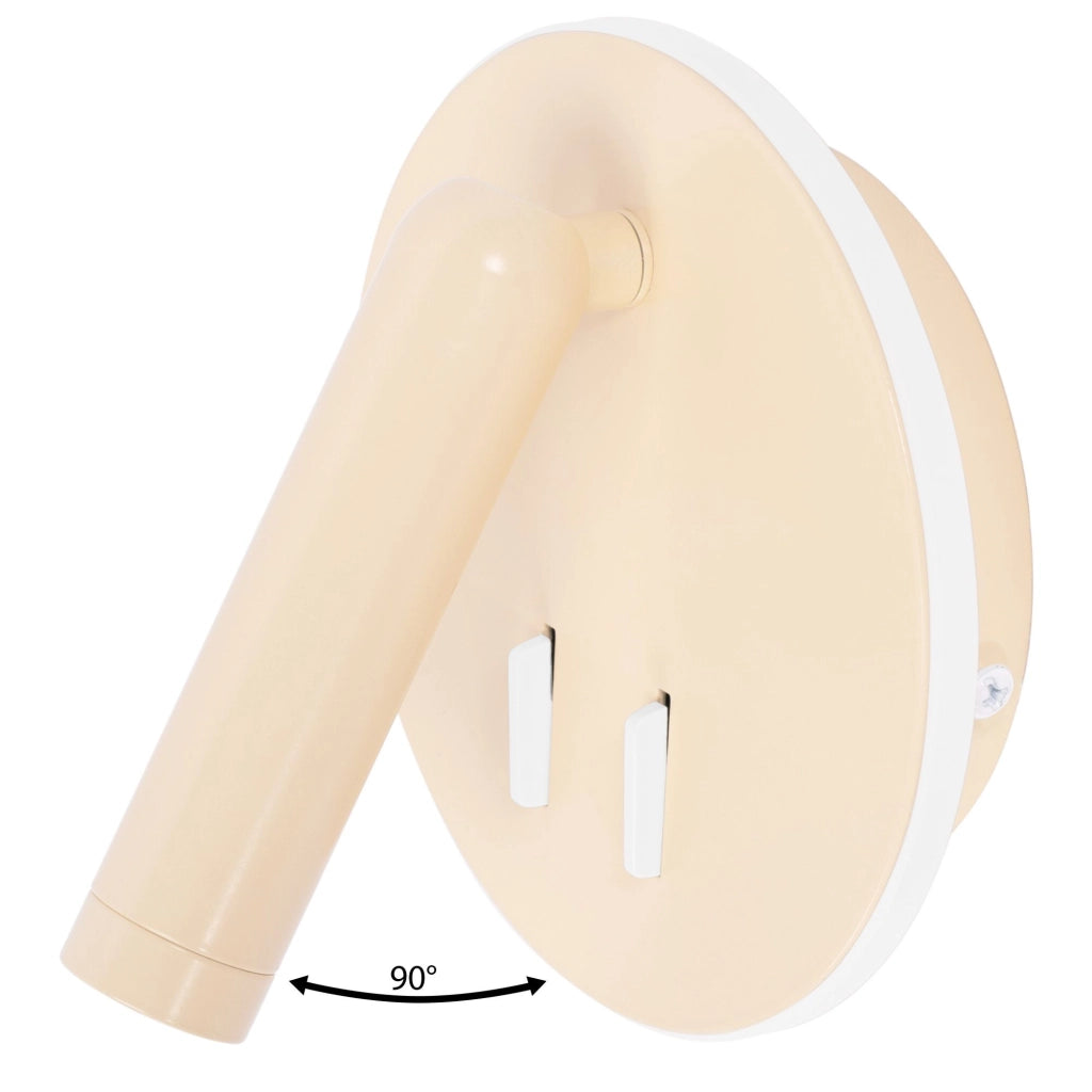 Lampada Da Parete APP1615-1W Beige