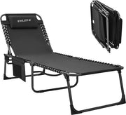 Letto solare deluxe per giardino, terrazza e balcone / sedia da giardino / lettino da sole