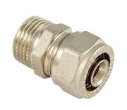 Tiemme RACCORDO PER TUBO MULTISTRATO diritto maschio mis. 20x1/2 5.00 pz