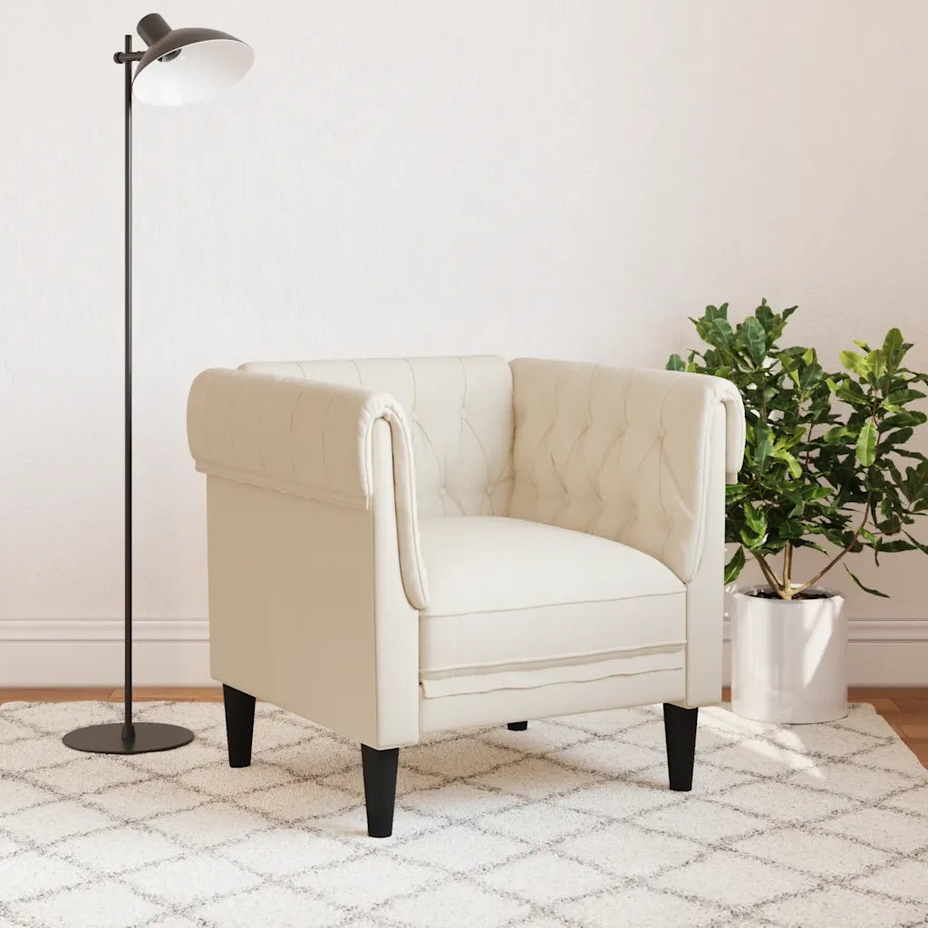 Divano Sedia-Poltrona Chesterfield in Lino