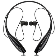 Trade Shop - Cuffie Stereo Audio Auricolari Microfono Bluetooth Smartphone Sport Fitness -