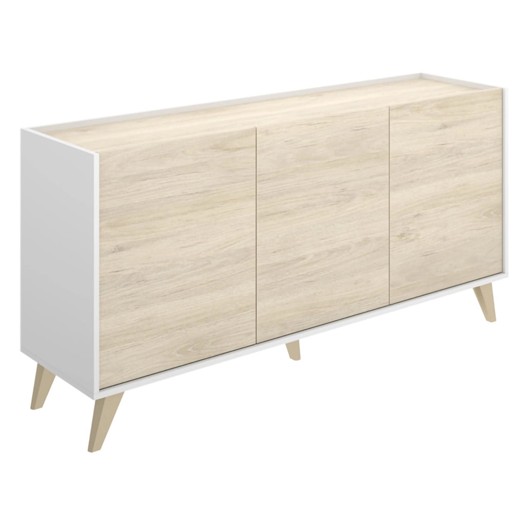 Tellur, set Mobili da Soggiorno Cassetti, Marrone Rovere