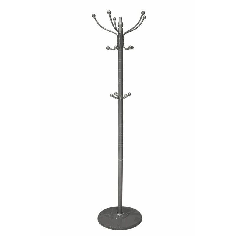 APPENDIABITI CON GANCI GRIGIO IN FERRO