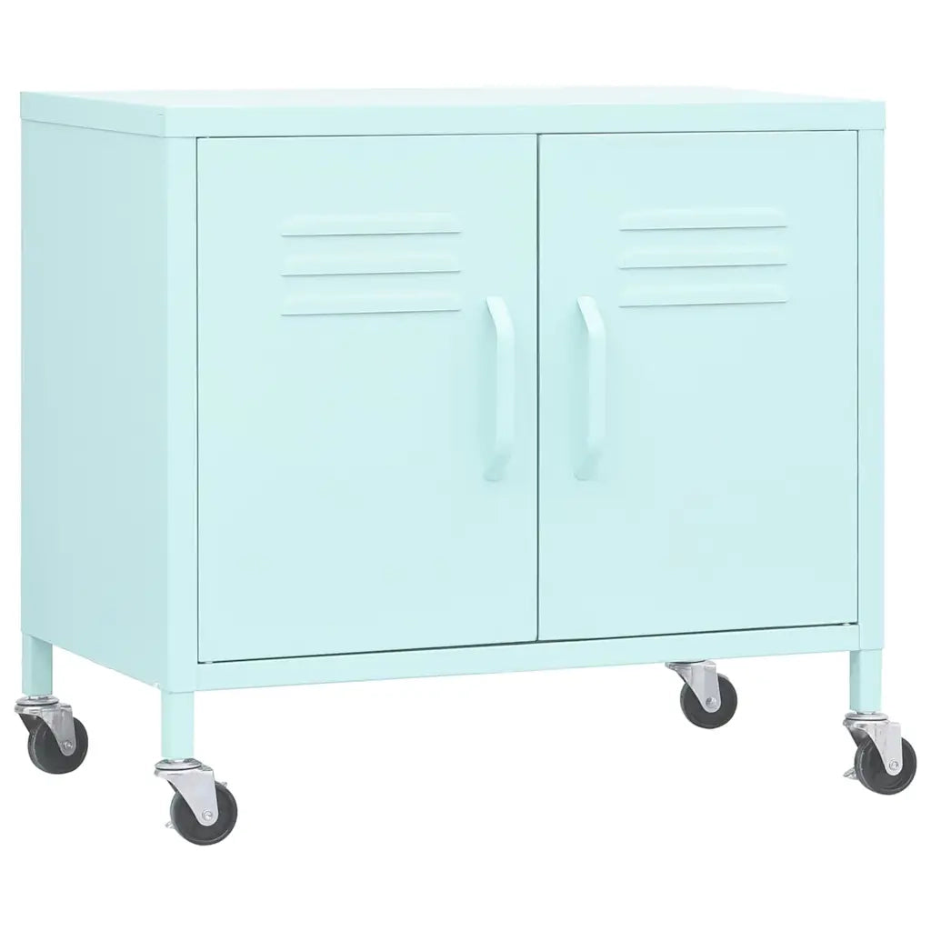 Armoire de rangement Menthe 60x35x56 cm Acier