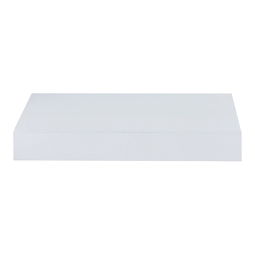 Mensola da parete con cassetto 40 x 25 x 5 cm bianco 03_0007010