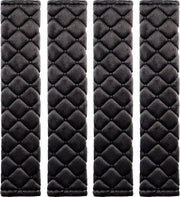Set di 4 Cuscini di Sicurezza Auto Universali per Maggiore Comfort in Viaggio Nero