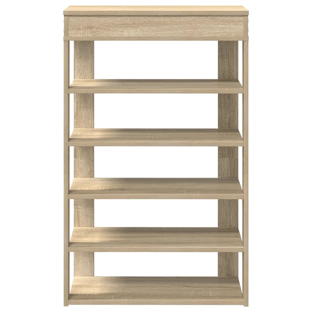 Scarpiera Rovere Sonoma 60x30x98 cm in Legno Multistrato 859925