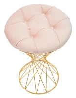 Pouf Tower Rosa cm Ø 41X50