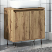 Mobile da Bagno Rovere Artigianale 58x33x60 cm in Truciolato 857218