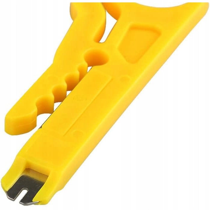Strumento di Spellatura Cavi UTP/STP – Rimozione Isolamento Efficace | Diametro 5–6,2mm | Lame in Metallo per Crimpatura