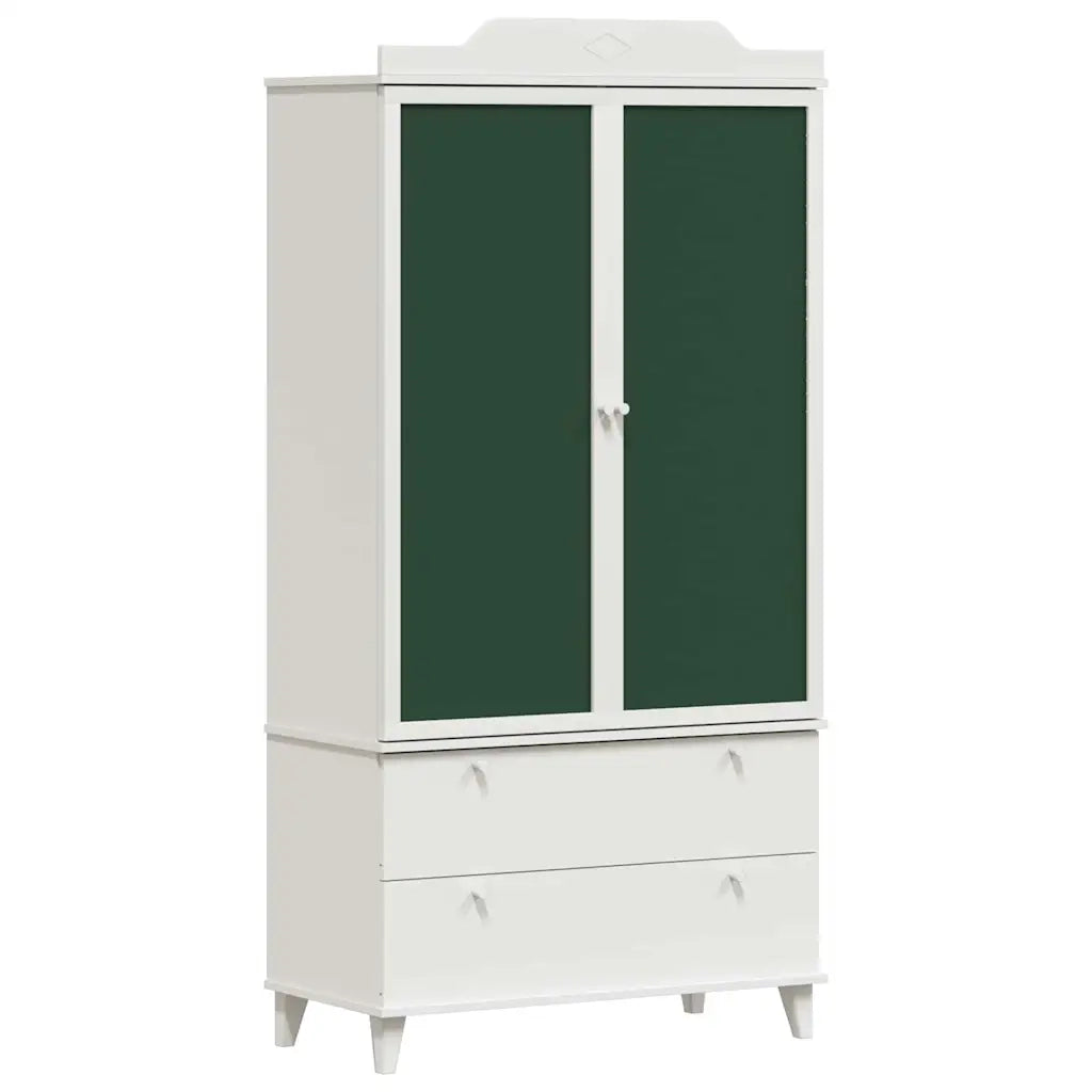Armadio con Lavagna con cassetto ROROS Bianco 90 x 45 x 180 cm 42003036