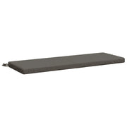 Cuscino per panchina SOEST 100% Poliestere Grigio 948752
