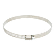 Collare per tubo in acciaio inox regolabile, 130-165 mm