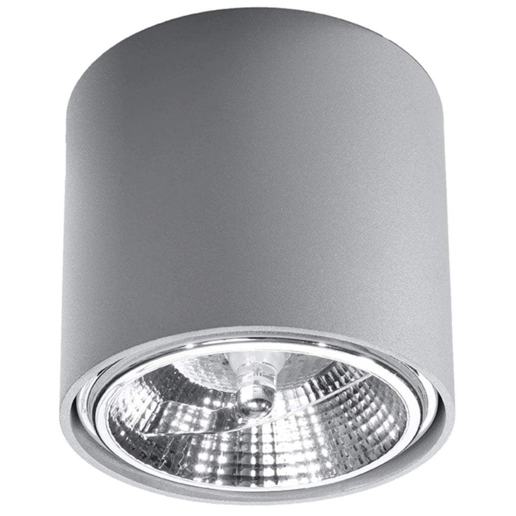 Faretto da soffitto CILANO grigio metallo GU10 Pure Lume