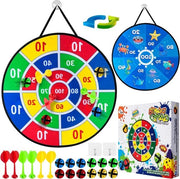 Giocattoli da giardino all'aperto - Tavolo da darts per bambini - Giochi di festa dentro e fuori - 56 cm di diametro - Regali per bambini di entrambi i sessi - Età 5-11 anni Tavolo da darts
