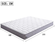MATERASSO a molle insacchettate 160x200 cm bianco, 20 cm