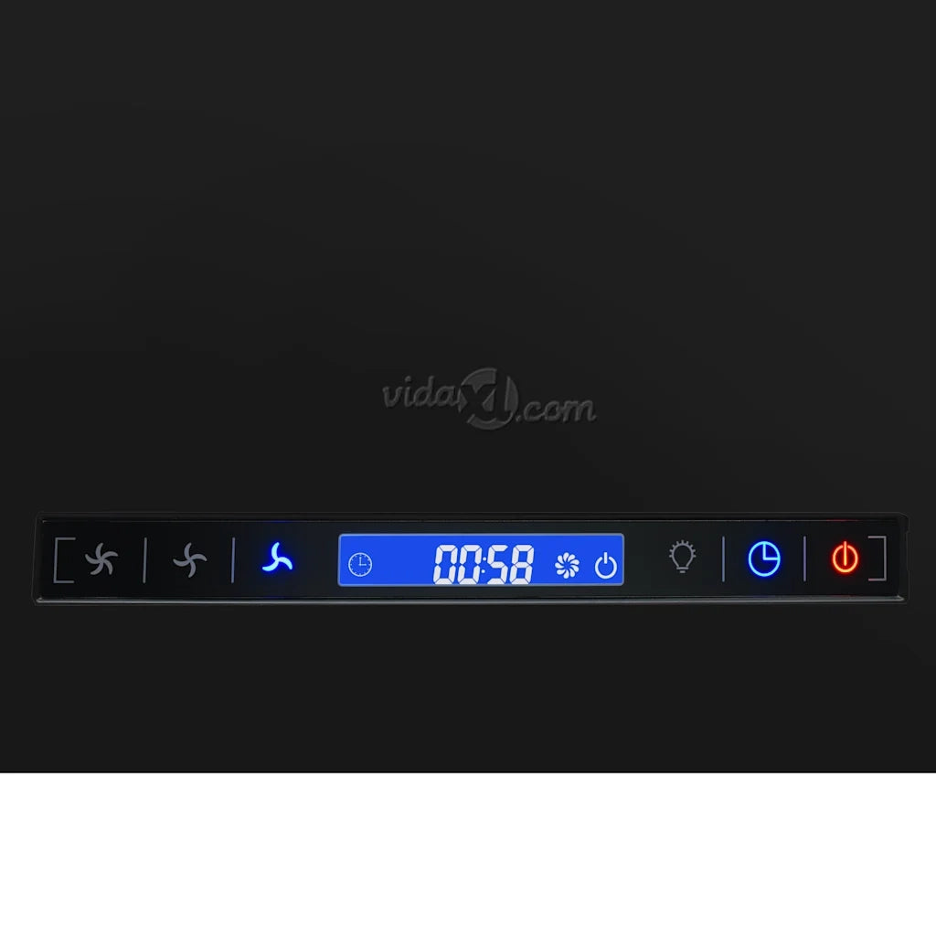 Cappa da Cucina ad Isola Sospesa LCD Sensore 55 cm in Acciaio 51022