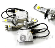 COPPIA LAMPADE FARI RICAMBIO AUTO 2 LED 2HL H7 W ALTA LUMINOSITA' BIANCO FREDDO