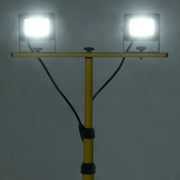 Faretto a LED con Treppiede 2x20 W Bianco Freddo CFW8270816