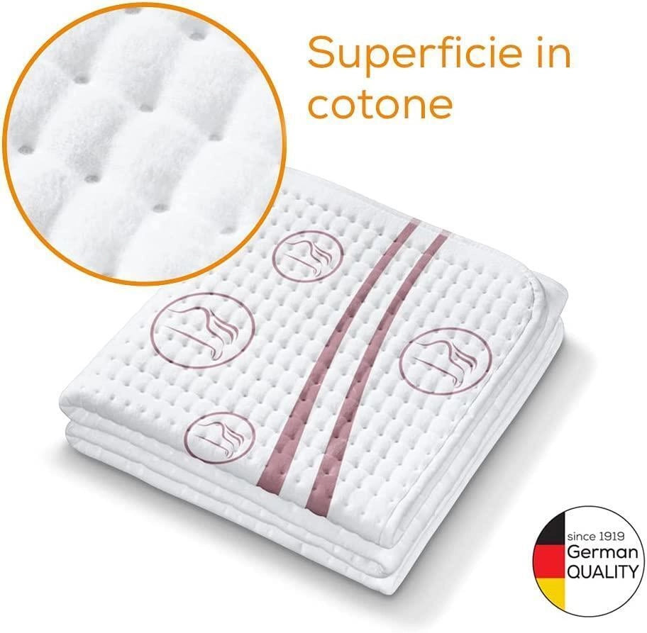 Beurer Coprimaterasso termico comfort UB 90 Cosy