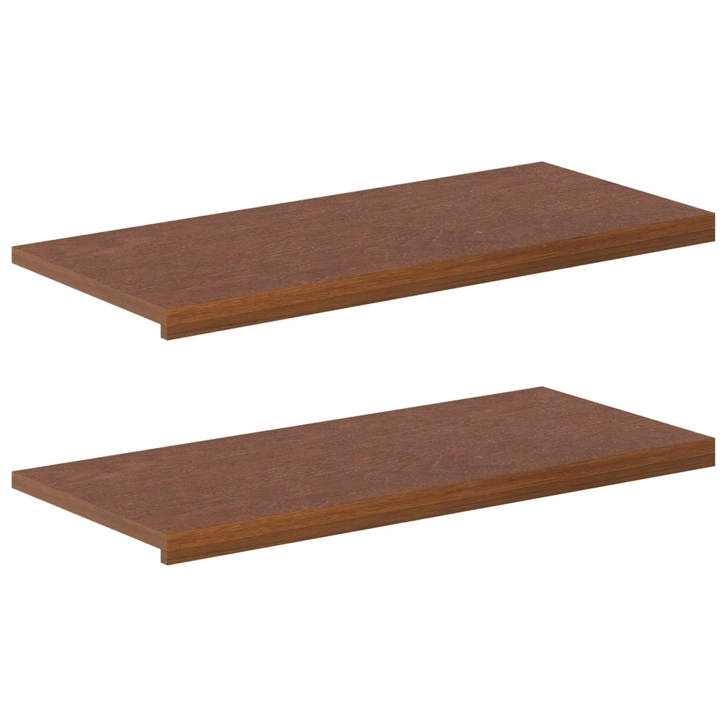 Soglie per finestre 2 pz Marrone Scuro 100 x 40 x 2 cm 42050043