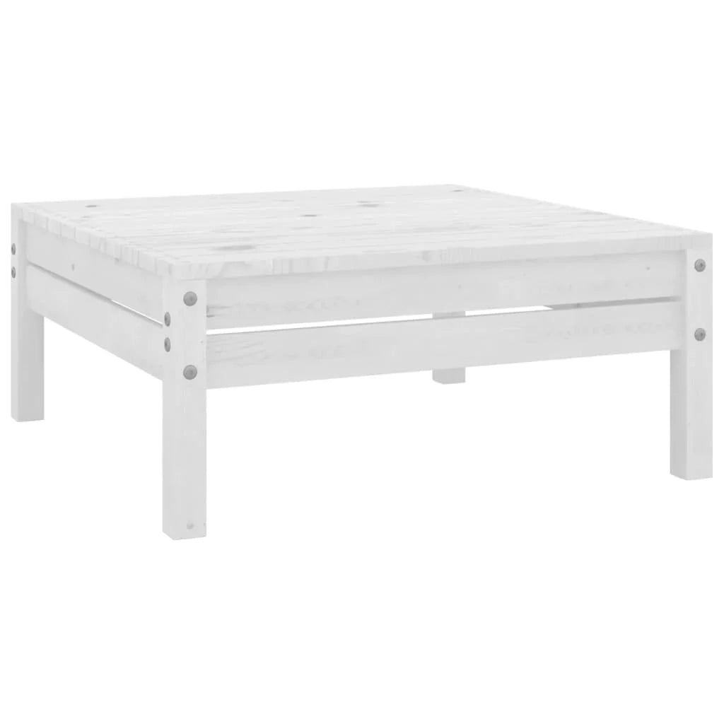 Set di mobili da giardino mobili da esterno 10 pezzi bianco legno di pino massiccio 02_0015195