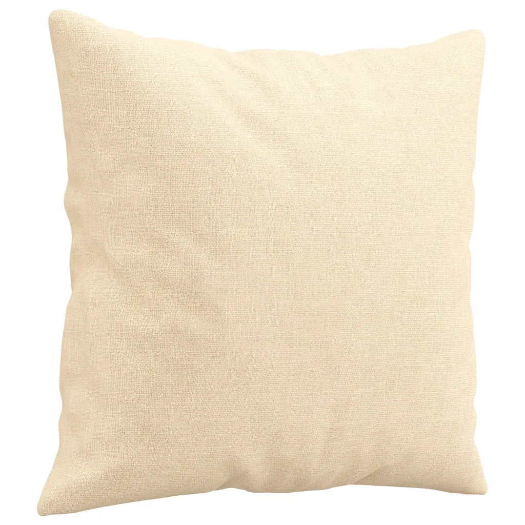 Cuscini Decorativi 2 pz Crema 40x40 cm in Tessuto CFW8882739