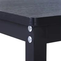 Scrivania a L per Casa e Ufficio ad Angolo Piedini Regolabili per Lavoro, Studio o Gaming Nera Pannello Truciolare di Grado E1, Metallo 168Lx120P x75Acm