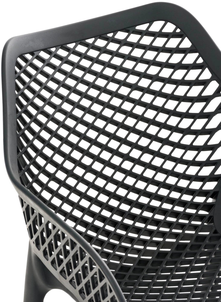 Sedia impilabile XL Air grigio scuro