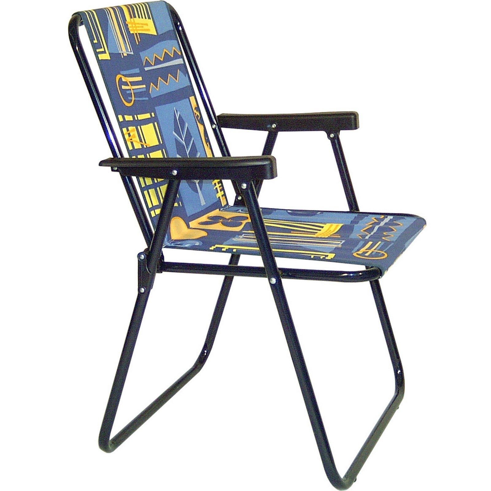 sedia 1 posizione modello "maya" tubolare ø 20 mm completa di cuscino cod:ferx.95262