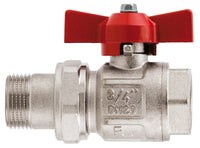 valvola a sfera con bocchettone per collettore grandezza 1 cod:ferx.95276