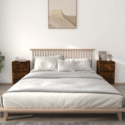 Comodini 2pz Rovere Fumo 40x35x70 cmcod mxl 102302