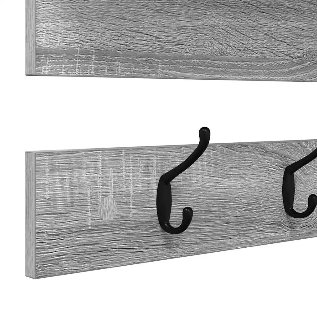 Appendiabiti a muro Grigio Sonoma 90 x 15 x 36 cm CFW3633743