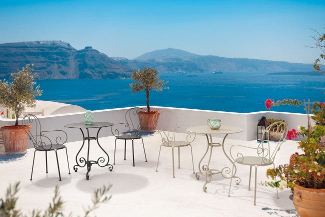 Tavolo da Giardino Ø70x72h cm Etienne Antracite