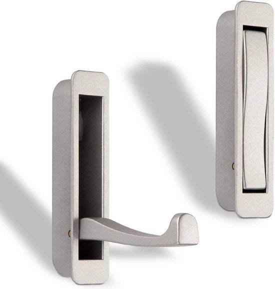 Haken per parete per piccoli accessori con chiodi in acciaio inox