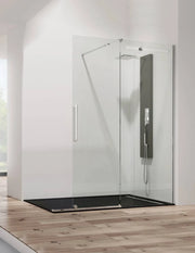 Porta doccia scorrevole 1+1 in acciaio ELLEGNACE (VETRUM) walk-in 120 cm