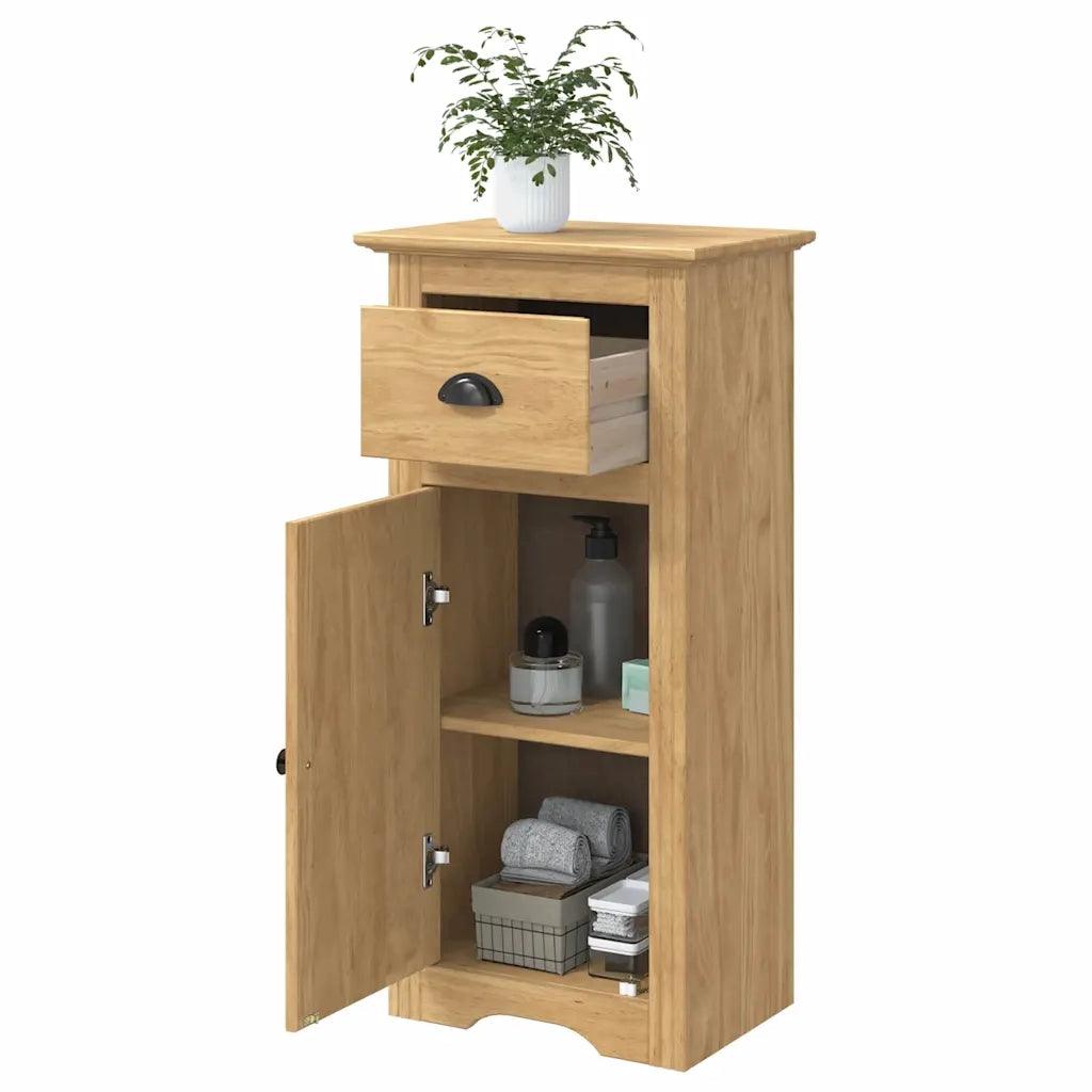 Mobile da Bagno con cassetto BODO Marrone miele 44 x 30 x 90 cm