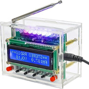 Kit di montaggio per progetti di soldeo - Pacchetto di montaggio per ricevitori FM 87-108 MHz ricevitore radio a onde radio per apprendimento e insegnamento