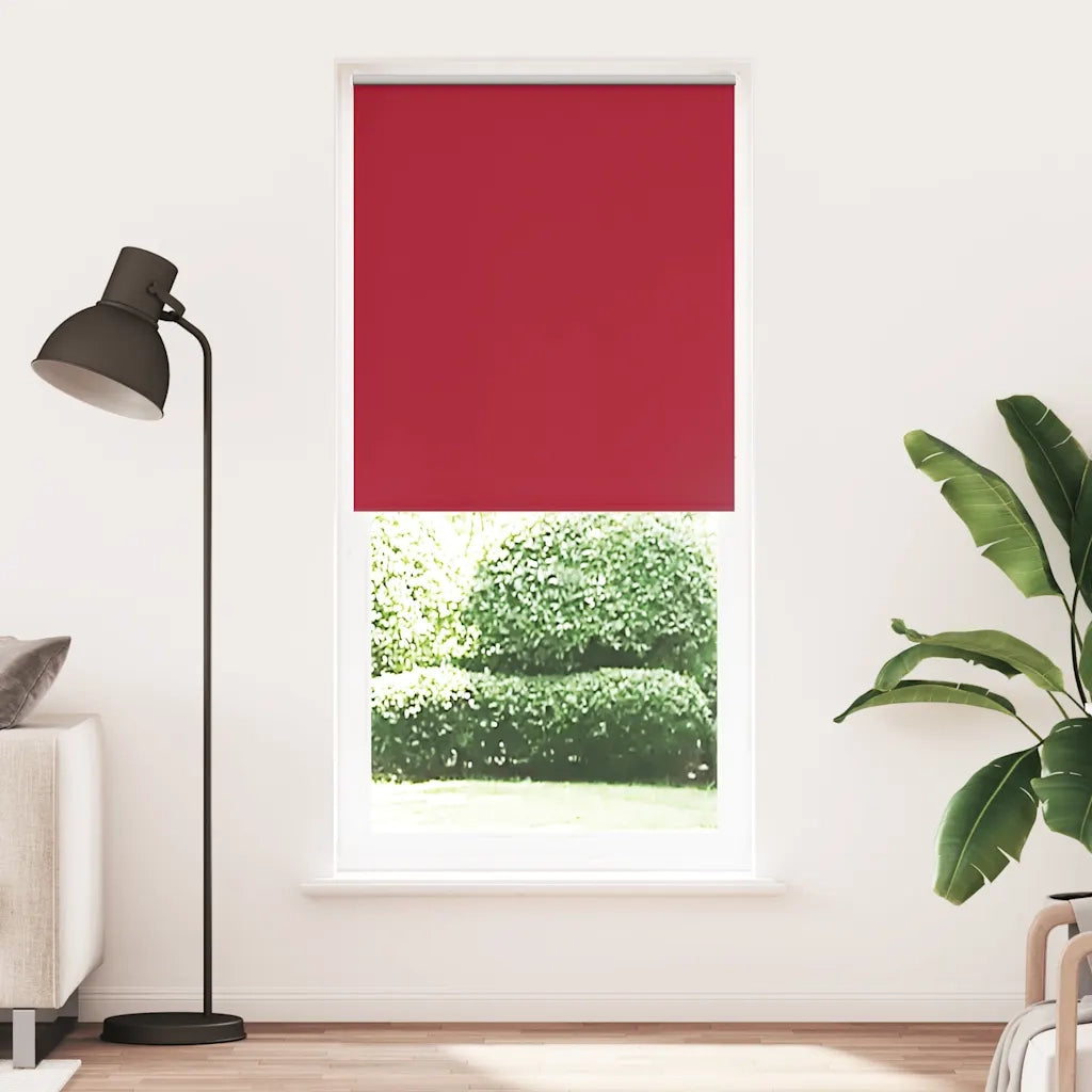 Tenda a rullo oscurante 84,4x230 cm Tessuto Larghezza 80 cm rosso 240148