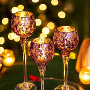 Set di sospensioni per candele e lumi da tavolo - set di 3 - candeliere decorativa per soggiorno e matrimonio - alta decorazione da tavolo - 235/255/315 cm