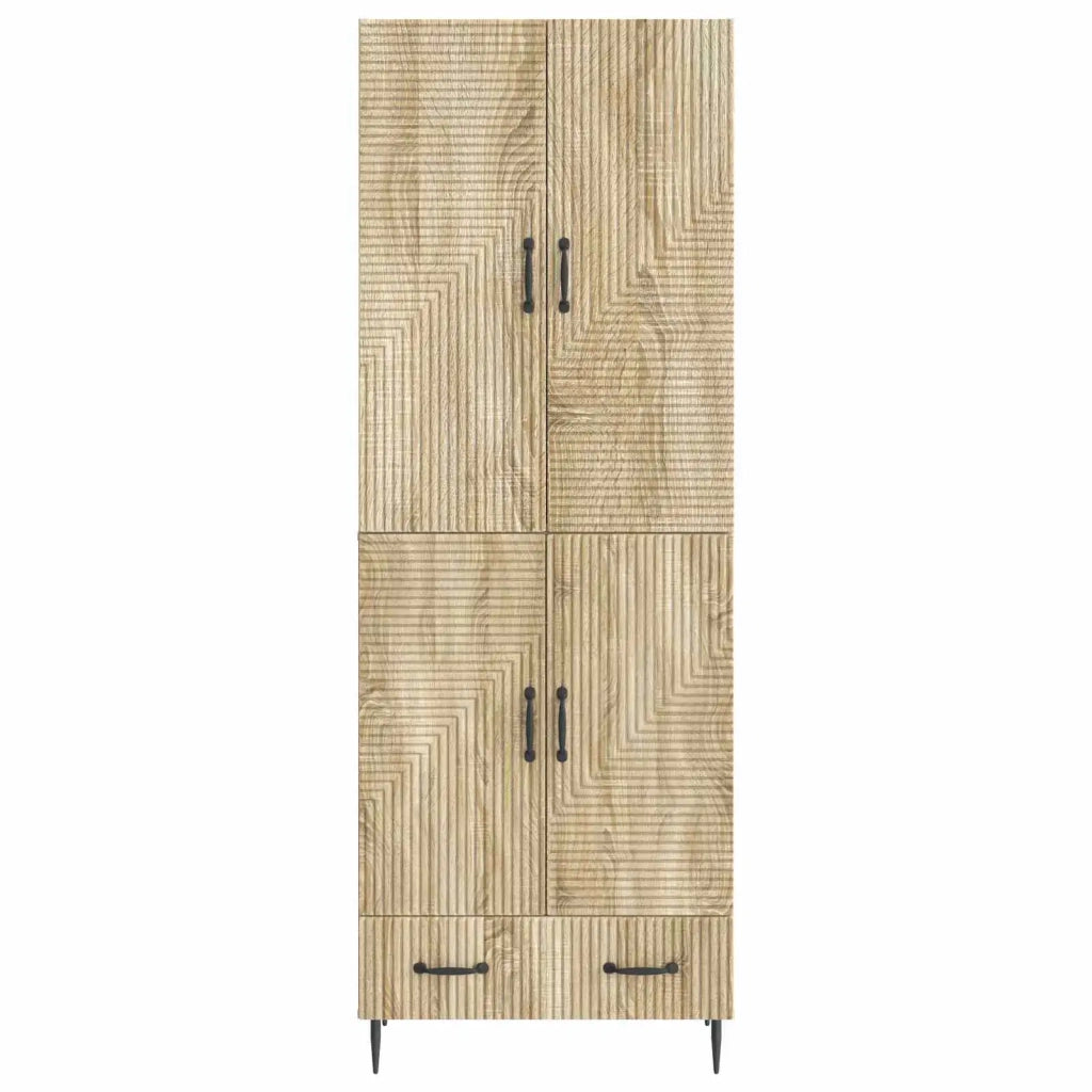 Set di armadi 2 pcs 66 x 34,5 x 95 cm Legno ingegnerizzato