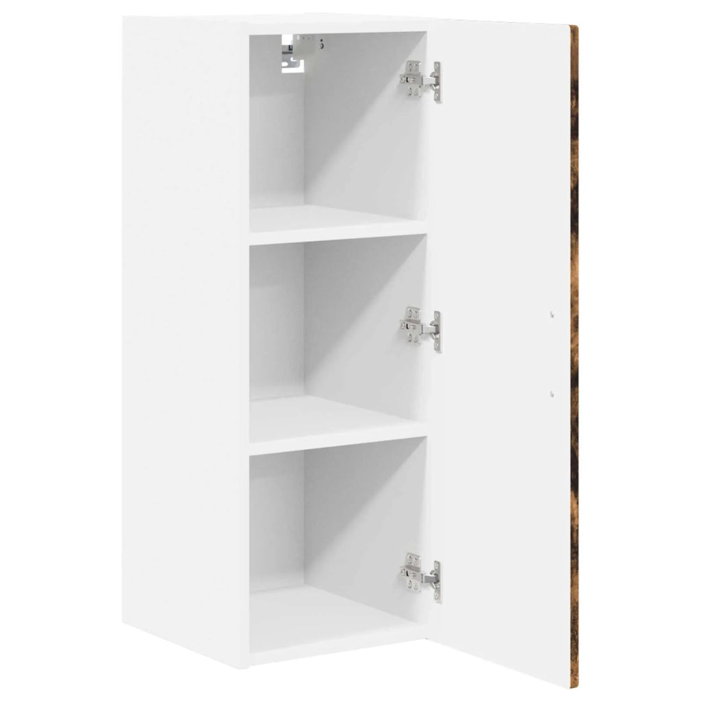 Armadietto a muro PORTO 2 pcs Rovere fumé 30 x 31 x 80 cm 885366