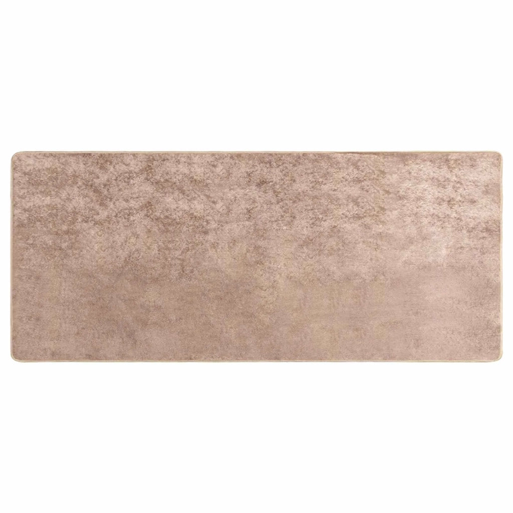 Runner Tappeto MARSA Sabbia 100 x 200 cm Poliestere e PVC