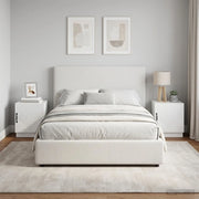 Comodino 2 pcs Bianco Lucido 43 x 34,5 x 47 cm 895264