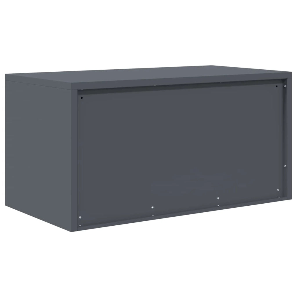 Armadio Antracite 80 x 40 x 40 cm Acciaio