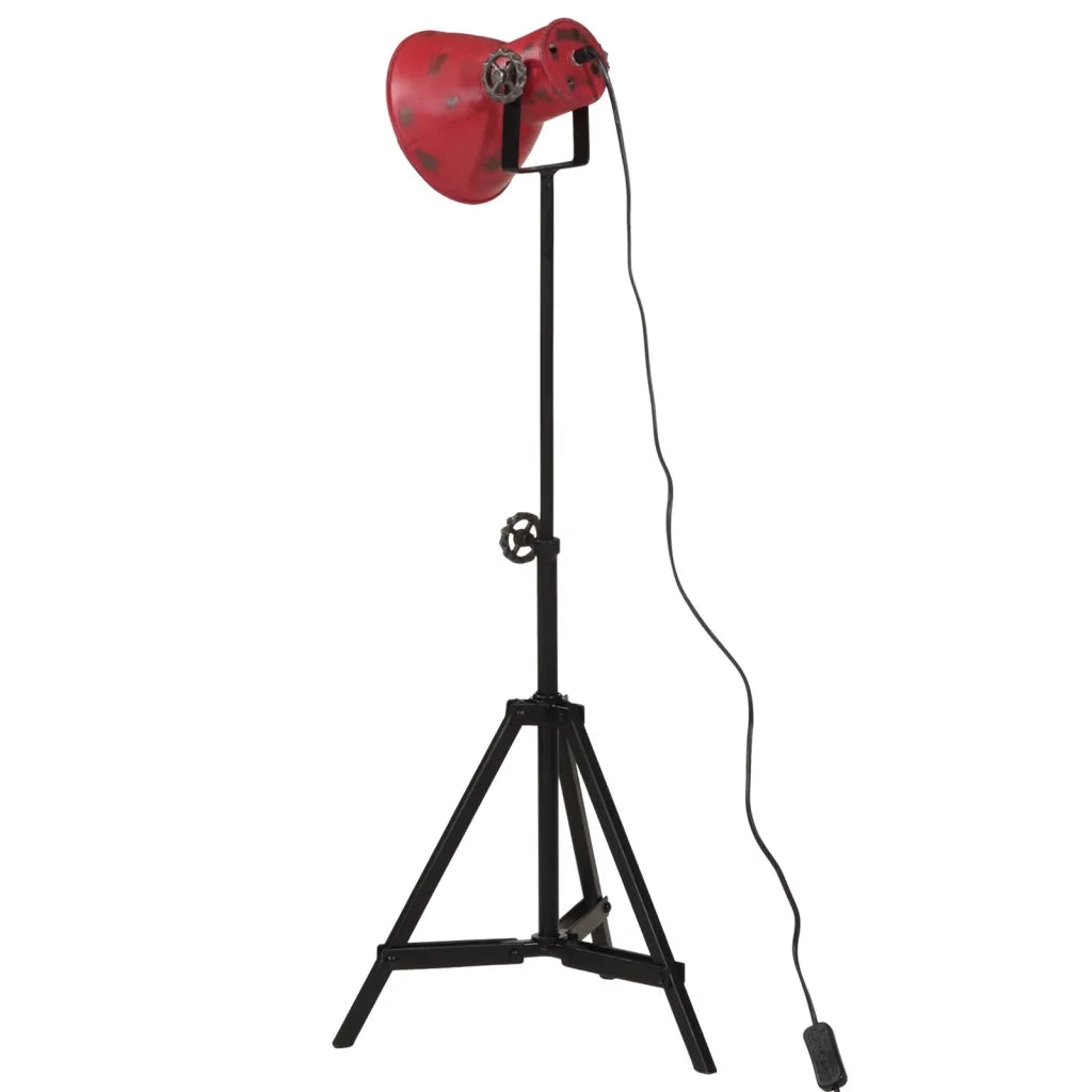 Lampada da Terra 25 W Rosso Anticato 35x35x65/95 cm E27 CFW6113942